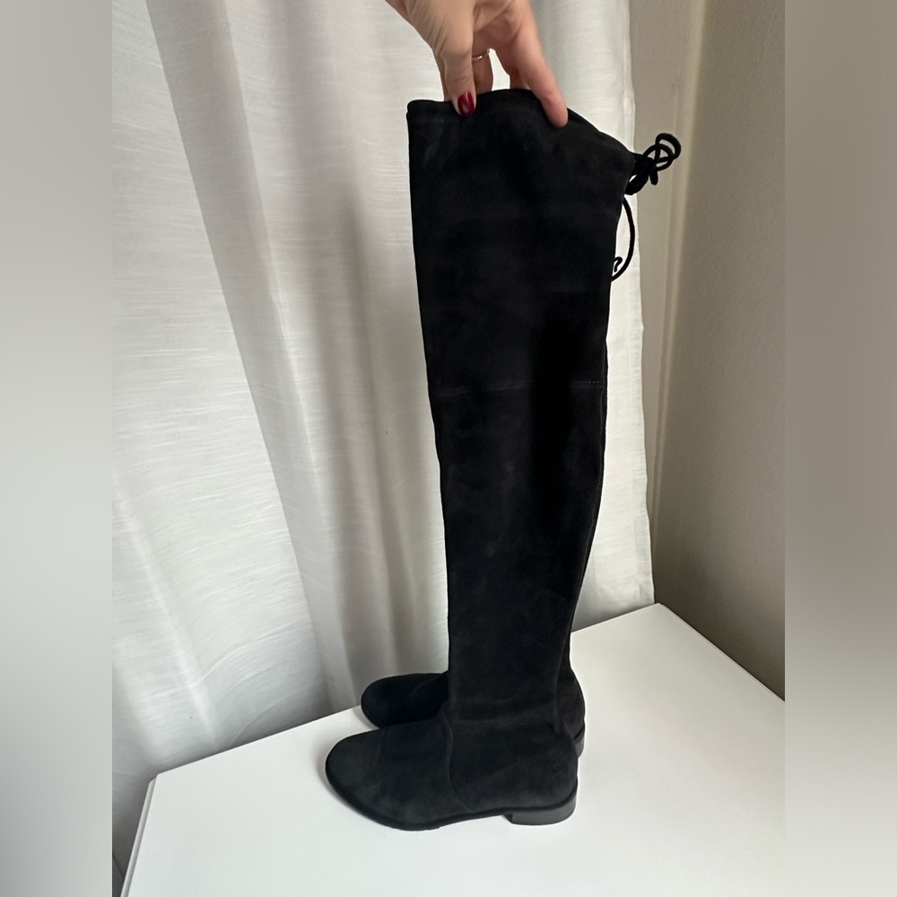 Stuart Weitzman Lowland Over the Knee Boots Suede